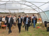 Inauguration du bâtiment agricole 26